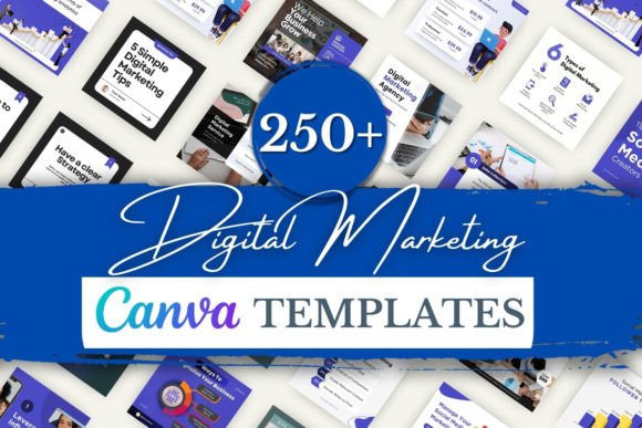 250+ Canva Digital Marketing Templates for Modern Marketers