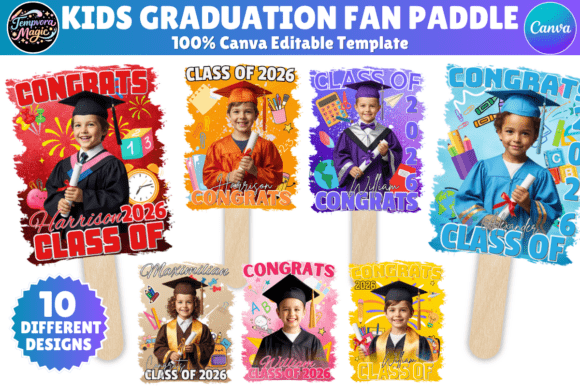 Celebrate the Class of 2026 with Canva Graduation Fans