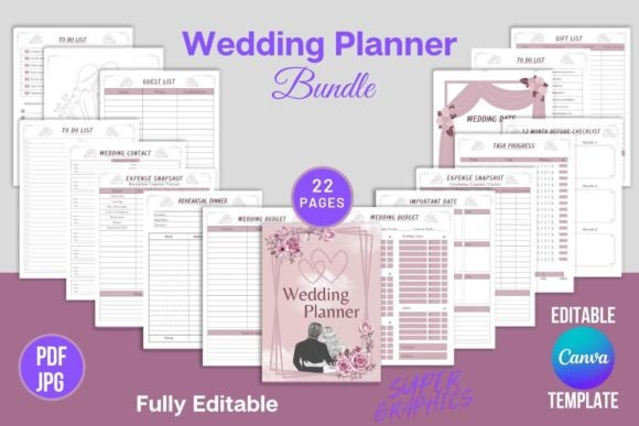 Editable Wedding Planner Canva Templates: Your Ultimate Guide