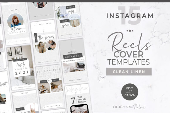 Instagram Reels Templates | Linen: Elevate Your Feed Aesthetic