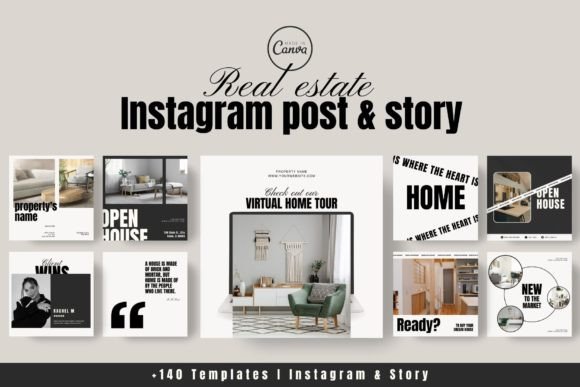 Real Estate Instagram Templates: A Visual Toolkit