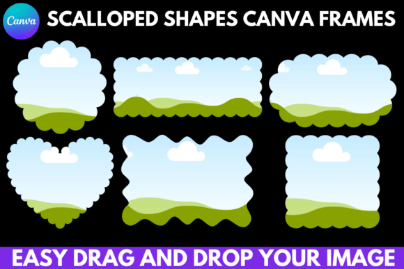 Scalloped Shapes Canva Frames Templates: A Practical Guide