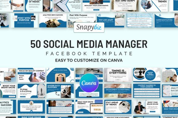 Transform Your Facebook Feed with Editable Canva Templates